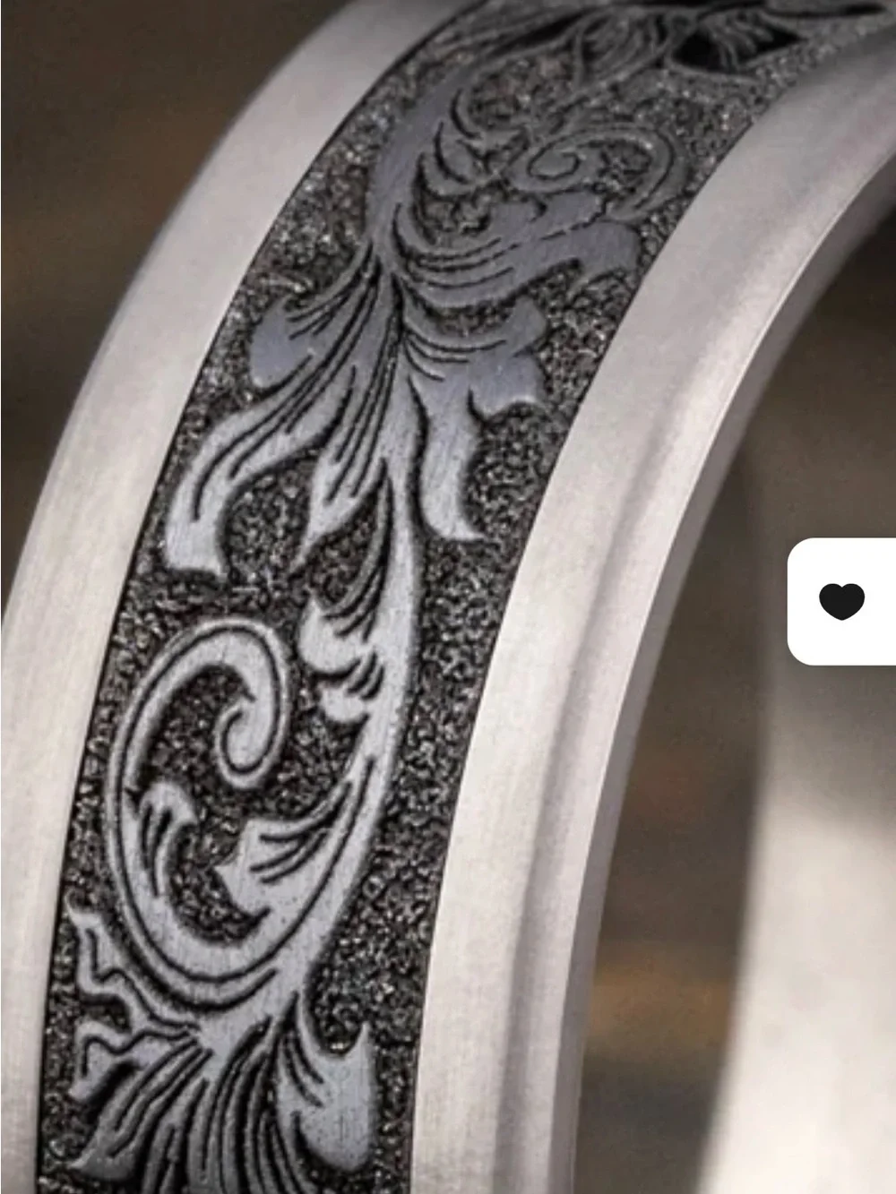 Men's Pewter Titanium and Tantalum Ring